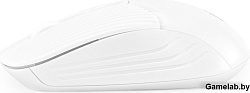 Мышь Оклик 509MW white белый оптическая (1600dpi) беспроводная USB для ноутбука (4but)