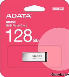 Флэш-накопитель USB3.2 128G BLACK UR350-128G-RSR/BK ADATA