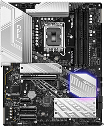 ASROCK Z890 PRO RS, LGA1851, Z890, 4*DDR5, 4*SATA, 4*M.2, 3*USB 3.2, 4*USB 2.0, 2*Type-C, 1*PCIx16, 