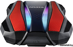 Жесткий диск USB3.2 2TB EXT. 2.5" RED AHD770G-2TU32G1-CRD ADATA