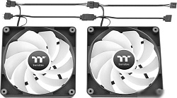 Вентилятор Thermaltake CT120 Sync реверсивный ARGB черный 4-pin 31.2dB Ret (CL-F173-PL12SW-A)