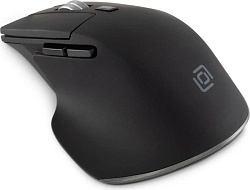 Мышь Оклик 503MW черный оптическая (2400dpi) silent беспроводная BT/Radio USB для ноутбука (6but)