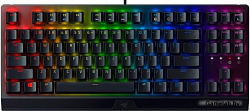 Клавиатура Razer BlackWidow V3 TKL механическая черный/черный USB Multimedia for gamer LED (RZ03-034