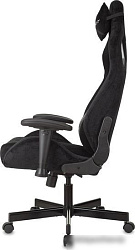 Кресло игровое Knight Outrider черный Light-20 с подголов. крестов. металл