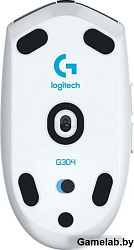 Logitech Мышь Logitech Мышь игровая Logitech G304 Lightspeed White белая, 200-12000dpi, беспроводная