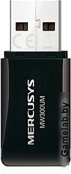 Сетевой адаптер USB 2.0 Mercusys MW300UM USB 2.0 (ант.внутр.) 1ант.MW300UM