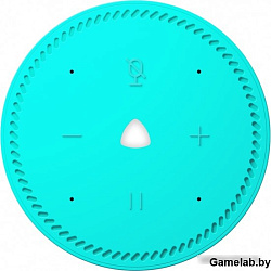 Яндекс Акустическая система Yandex YNDX-00025, Яндекс.Станция Лайт, зеленая (умная колонка с голосов