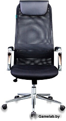 Кресло руководителя Бюрократ KB-9N/BLACK черный TW-01 TW-11 сетка/ткань кресто