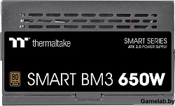 Thermaltake Блок питания Thermaltake Smart BM3 650 /Semi Modular/Non Light/Full Range/Analog/80 Plus