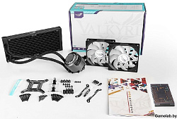 Система водяного охлаждения Valkyrie Jarn 240 ARGB Black / 2x120mm ARGB fans, 250W TDP, 34dBA / HW C