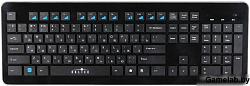 Клавиатура Oklick 870S черный USB беспроводная slim Multimedia