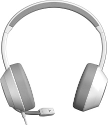 Наушники с микрофоном A4Tech Fstyler FH150U белый/серый 2м накладные USB оголовье (FH150U WHITE)