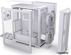 LIAN LI Lancool 215 Snow White, Medium Case: E-ATX (width: under 280mm), ATX, M-ATX, ITX, 2xUSB 3.0,