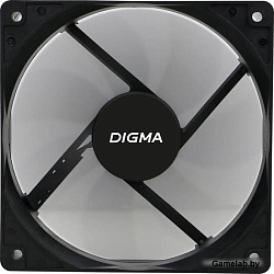 Вентилятор Digma DFAN-120-7 120x120x25mm 3-pin 4-pin (Molex)23dB 73gr Ret