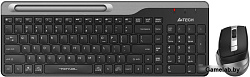 Клавиатура + мышь A4Tech Fstyler FB2535C клав:черный/серый мышь:черный/серый USB беспроводная Blueto