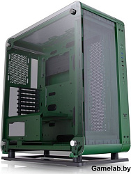 Корпус Thermaltake Core P6 TG Racing Green черный/зеленый без БП ATX 18x120mm 12x140mm 2xUSB2.0 2xUS
