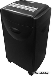 Шредер ГЕЛЕОС УМ42-4 (DIN P-4) фрагмент 3,9x30мм, 21 лист (70гр./м²), 42 литра, Уничт.скобы,скрепки,