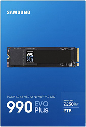 Накопитель SSD Samsung 2Tb PCI-E NVME M.2 2280 990 EVO Plus R6300/W7250MB/s ( MZ-V9S2T0BW )