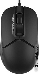 Мышь A4Tech Fstyler FM12 черный оптическая (1200dpi) USB (3but)