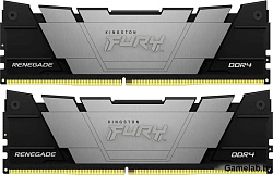 DDR 4 DIMM 64Gb PC28800, 3600Mhz, Kingston FURY Renegade Black CL18 (Kit of 2) (KF436C18RB2K2/64) (r