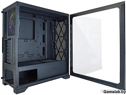 Корпус Azza Hive черный без БП ATX 8x120mm 5x140mm 2xUSB2.0 1xUSB3.0 audio bott PSU
