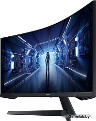 Монитор Samsung 34" C34G55TWWI черный VA LED 1ms 21:9 HDMI матовая 250cd 178гр/178гр 3440x1440 Displ