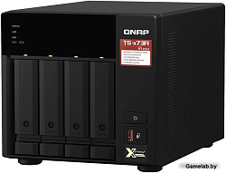 Сетевое хранилище NAS Qnap TS-473A-8G 4-bay настольный Ryzen V1500B