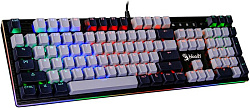 Клавиатура A4Tech Bloody B828N механическая черный/серый USB for gamer LED