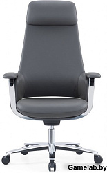 Кресло руководителя Cactus CS-LBK-KYOTO кожа с подголов. крестов. алюминий