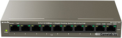 Коммутатор 8PORT 100M 8POE TEF1110P-8-102W TENDA