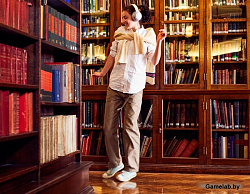 Гарнитура мониторные Panasonic RB-M500BGE-C 1.2м кремовый беспроводные bluetooth оголовье