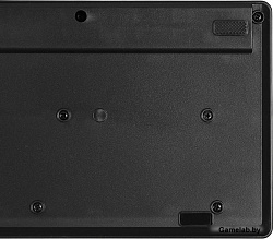 Клавиатура + мышь Oklick 240M клав:черный мышь:черный USB беспроводная slim Multimedia