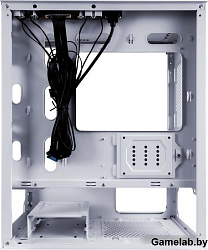 Корпус 1STPLAYER TRILOBITE T3 White / mATX, TG / 4x 120mm LED fans inc. / T3-WH-4F1-W