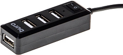 Разветвитель USB 2.0 Buro BU-HUB4-0.5L-U2.0