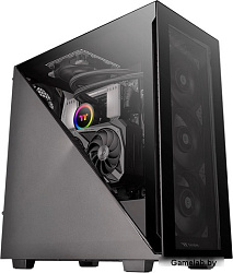Корпус Thermaltake Divider 300 TG черный без БП ATX 2x120mm 2xUSB3.0 1xUSB3.1 audio front door bott 