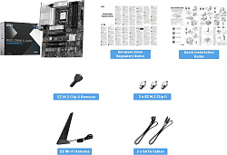 MSI Материнская плата MSI PRO Z890-S WIFI Z890, LGA1851, 4*DDR5, 4*PCIEx16, 1*PCIEx1, 3*M.2, 2*TypeC