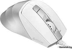 Мышь A4Tech Fstyler FM45S Air белый/серебристый оптическая (2400dpi) silent USB (7but)