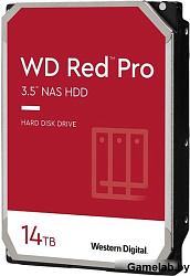 Жесткий диск WD SATA-III 14TB WD142KFGX NAS Red Pro (7200rpm) 512Mb 3.5"