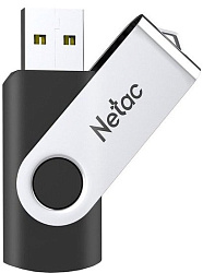 Флеш Диск Netac 128GB U505 NT03U505N-128G-30BK USB3.0 черный/серебристый