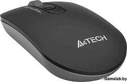 Мышь A4Tech Fstyler FG20S серый оптическая (2000dpi) silent беспроводная USB для ноутбука (3but)