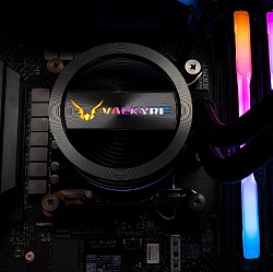 Система водяного охлаждения Valkyrie Dragonfang 240 Black / 2x120mm ARGB fans, 250W TDP, 29dBA / HW 