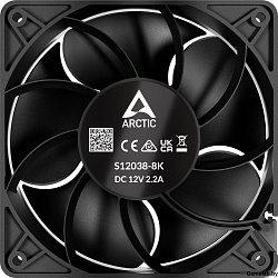 Arctic Cooling Вентилятор корпусной Arctic Cooling S12038-4K  Dual Ball Bearing with Brass Housing/ 