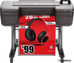Плоттер HP Designjet Z6 24" PostScript <T8W15A> A1, 128Гб (вирт), HDD 500Гб, 2400x1200dpi, USB, Ethe