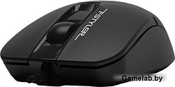 Мышь A4Tech Fstyler FM12 черный оптическая (1200dpi) USB (3but)