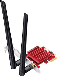 Сетевой адаптер Wi-Fi + Bluetooth Cudy WE3000S АХ5400 PCI Express (ант.внеш.съем) 2ант.