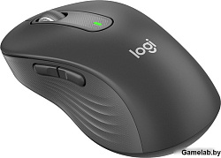 Мышь Logitech M650 L Large графитовый оптическая (4000dpi) беспроводная BT/Radio USB (4but)