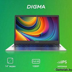 Ноутбук Digma EVE C4403 Celeron N4000 4Gb eMMC128Gb Intel UHD Graphics 600 14" IPS FHD (1920x1080) W