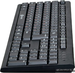 Клавиатура Oklick 120M черный USB