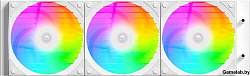 Система водяного охлаждения ID-Cooling FX360 Inf ARGB Soc-AM5/AM4/1200/1700/1851 белый 4-pin 27.2dB 