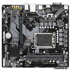 Материнская плата Gigabyte B760M H DDR4 Soc-1700 Intel B760 2xDDR4 mATX AC`97 8ch(7.1) GbLAN RAID+VG